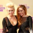 Miley Cyrus est venue aux MTV VMA avec sa soeur Brandi