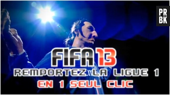 Zlataner la L1 dans FIFA 13 version Les Guignols
