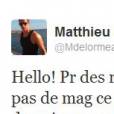 Matthieu Delormeau annonce l'annulation de l'émission