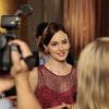 Blair parle aux journalistes dans l'épisode 3 de la saison 6 de Gossip Girl