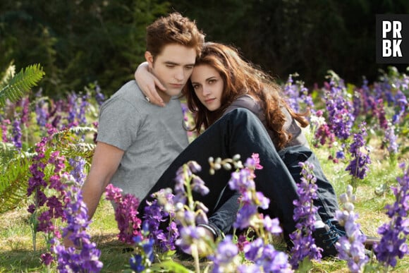 Edward et Bella dans la clairière