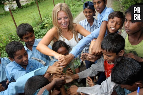 Geri Halliwell : Un grand coeur pour les enfants népalais