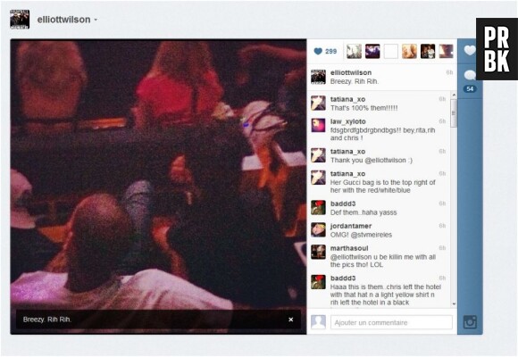 Rihanna et Chris Brown ensemble au concert de Jay-Z