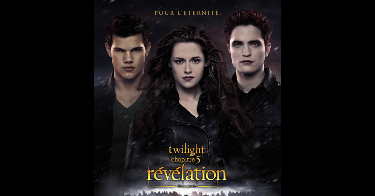 Twilight 5 : l'affiche française qui tire la tronche ! (PHOTO) - PureBreak