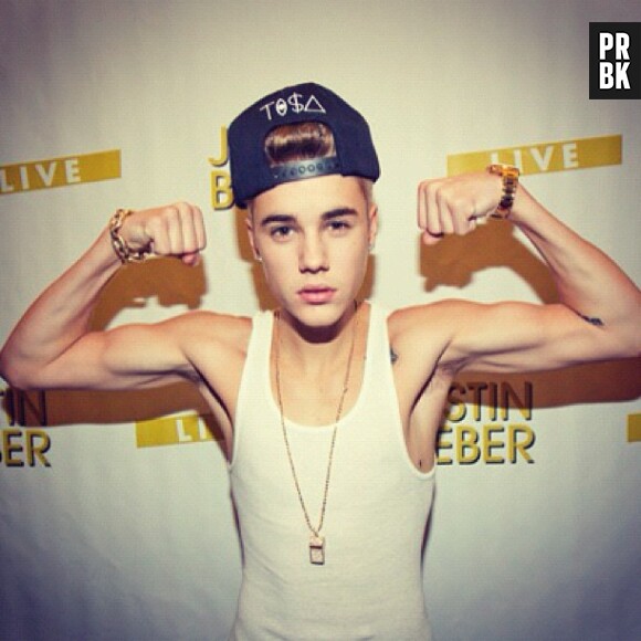 Justin Bieber aime bien montré ses muscles sur les réseaux sociaux !