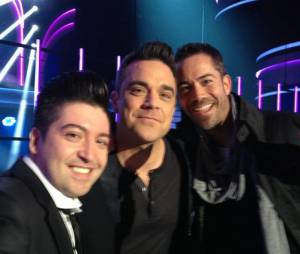 Robbie Williams étaient présent pour la finale de Danse avec les stars