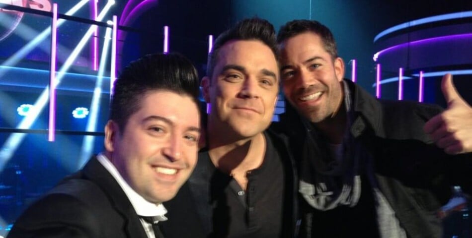 Robbie Williams étaient présent pour la finale de Danse avec les stars