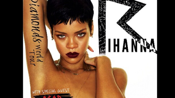 Rihanna : encore à poil pour l'affiche de sa tournée ! (PHOTO)