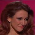 Delphine Wespiser très émue pendant l'élection de Miss France 2013