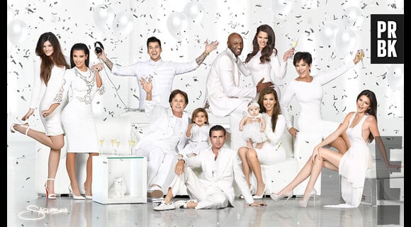 Kim Kardashian : En famille pour sa carte de voeux de Noël 2012 !