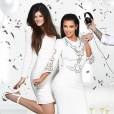 Kim Kardashian : Blanche et sexy pour Noël