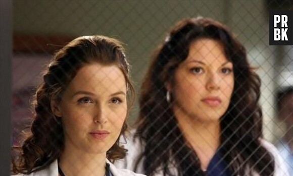 Jo et Callie dans l'épisode 11 de la saison 9 de Grey's Anatomy