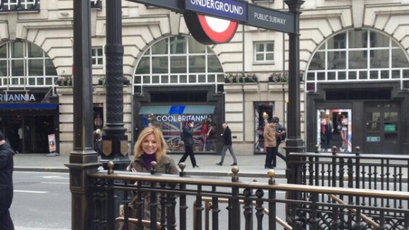 Geri Halliwell heureuse hasbeen : elle redécouvre le métro