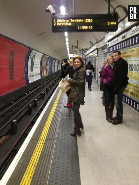 Geri Halliwell n'avait pas pris le métro depuis 17 ans