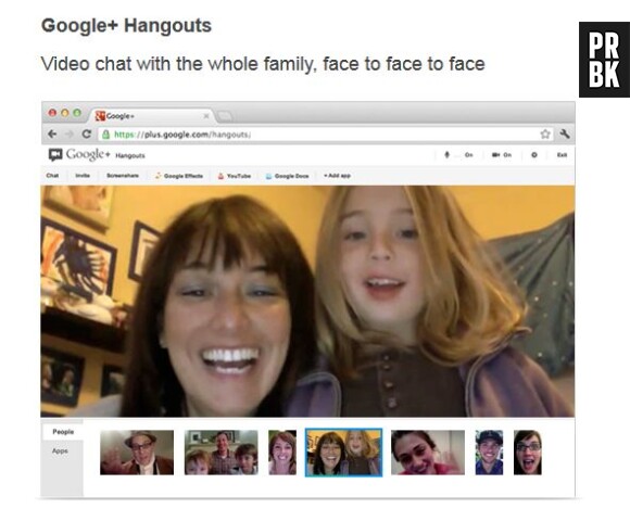 Google Hangout intégré à Google Babble ?