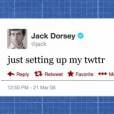 Le premier tweet publié sur Twitter en 2006