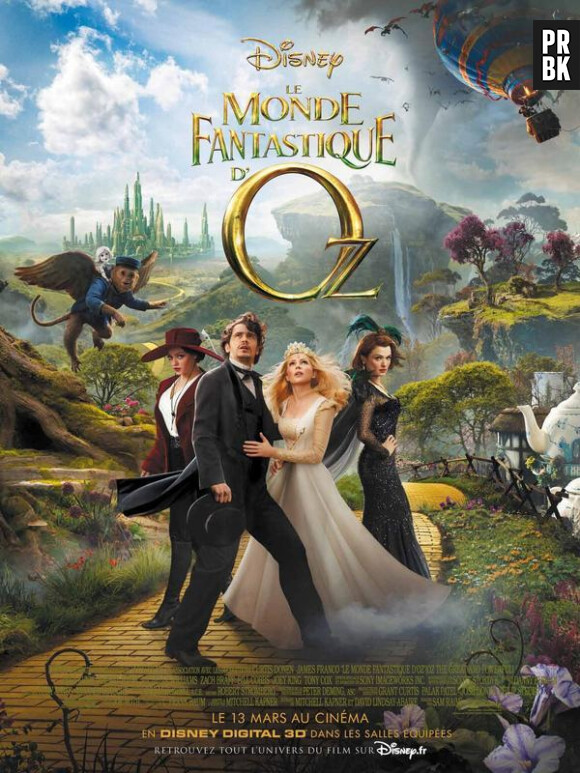 Le Monde Fantastique d'Oz perd deux places au box-office US