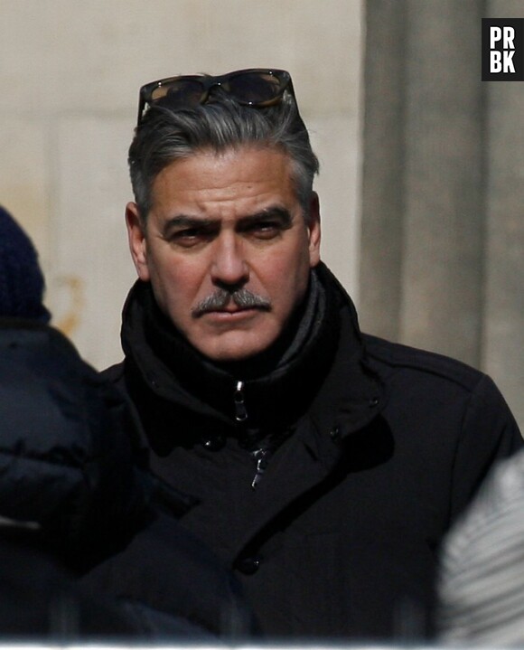 George Clooney, nouvel adept de la moustache