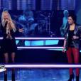 Stéfania et Victoria se sont affrontées sur le titre Wanna Know What Love Is du groupe Foreigner dans The Voice 2.