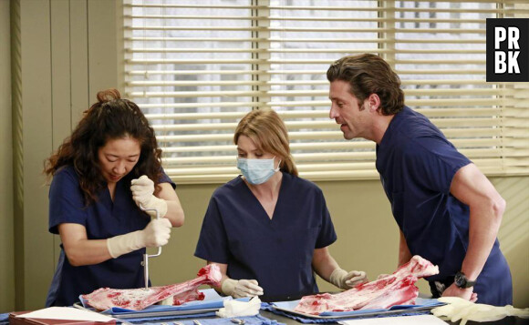 Cristina prend des cours dans Grey's Anatomy