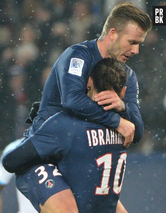 Zlatan Ibrahimovic et David Beckham, un binôme qui roule