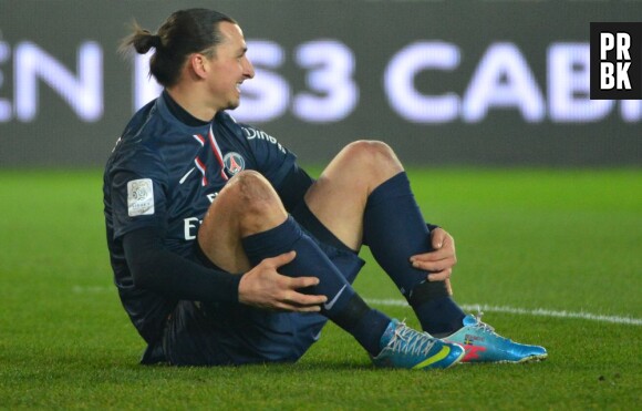 Zlatan n'a pas toujours le sourire au PSG