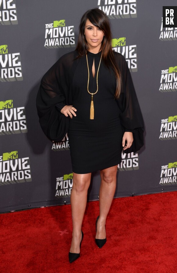 Kim Kardashian en a marre qu'on lui dise qu'elle est grosse