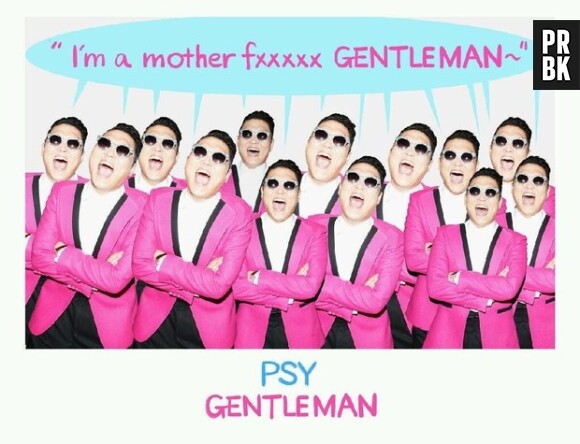 PSY cartonne avec Gentleman