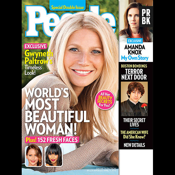 People a élu Gwyneth Paltrow plus belle femme de l'année 2013