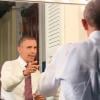 Barack Obama s'entraîne à jouer Barack Obama