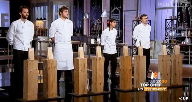 Naoëlle, Florent et Jean-Philippe sont les trois finalistes de Top Chef 2013