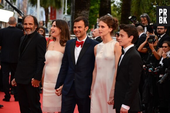 François Ozon et l'équipe de Jeune et Jolie au festival de Cannes 2013