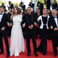 L'équipe du film La vie d'Adèle pour la cérémonie de clôture du Festival de Cannes 2013, le 26 mai