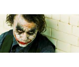 Heath Ledger en Joker dans The Dark Knight de Christopher Nolan
