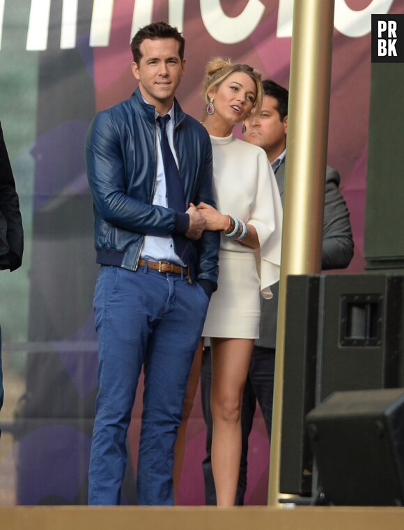Blake Lively et Ryan Reynolds en duo pour un événement de charité à Londres le 1er juin 2013