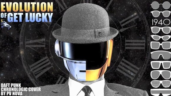 Daft Punk : Get Lucky par PV Nova, quand "Technologic" devient "Chronologic"