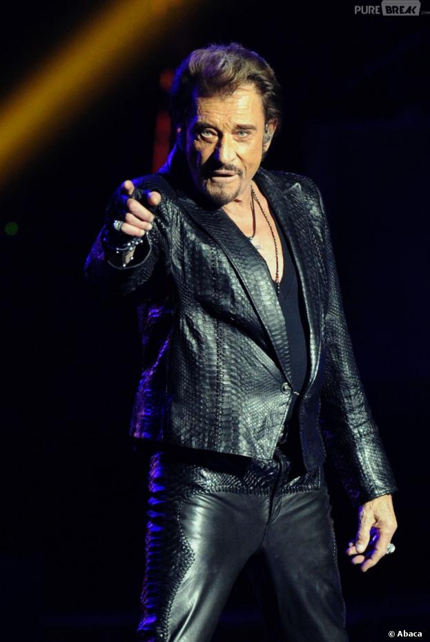Johnny Hallyday fête ses 70 ans à Bercy ce 15 juin 2013.