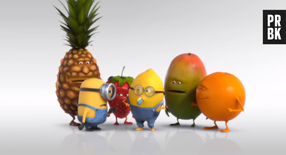 Moi, Moche et Citron : les minions vs les fruits d'Oasis dans cette parodie