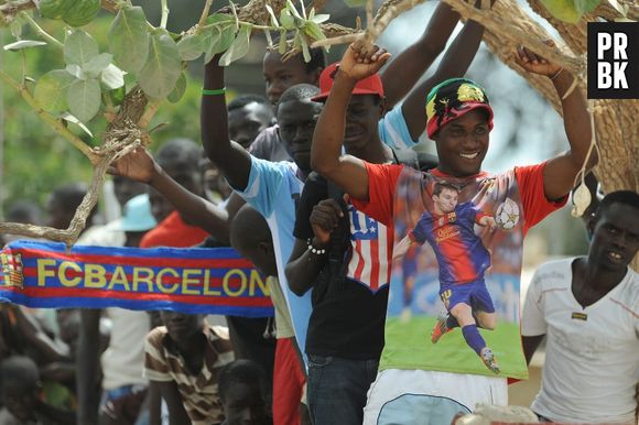 Lionel Messi en mission humanitaire au Sénégal