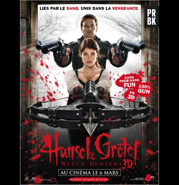 Hansel & Gretel : Witch Hunters, l'affiche