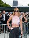 Jennifer Lawrence a fait un fashion faux-pas au défilé Dior le 1er juillet 2013