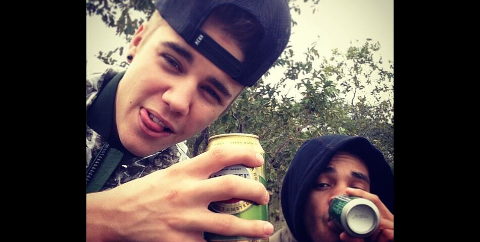 Justin Bieber : la bière à la main sur Instagram
