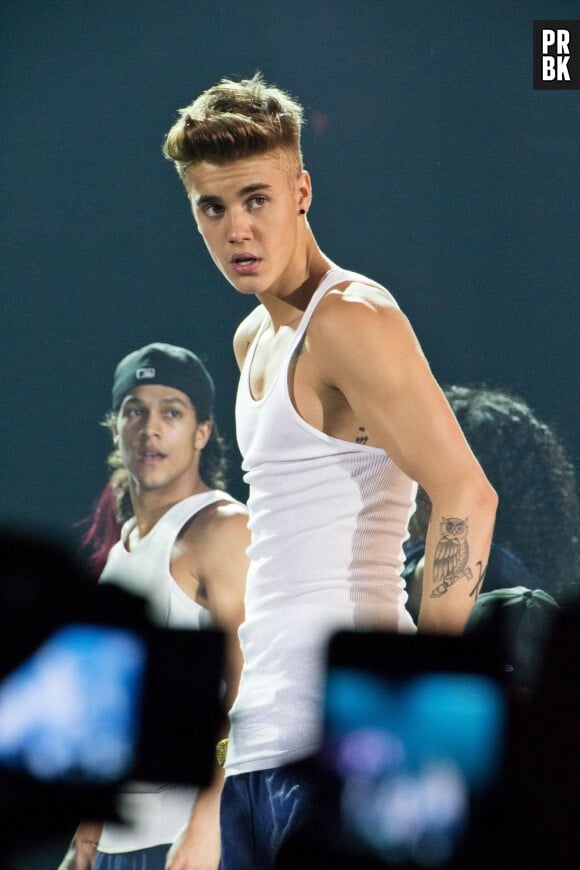Justin Bieber sur scène en Allemagne le 6 avril 2013