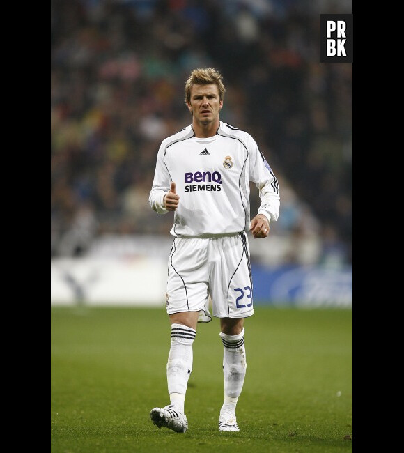 David Beckham est une ancienne star du Real Madrid
