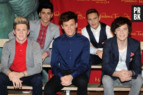 One Direction : leurs statues de cire très ressemblantes au musée de Madame Tussauds de New-York
