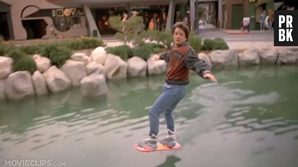 Le célèbre hoverboard devenu mythique grâce au film Retour Vers le Futur 2