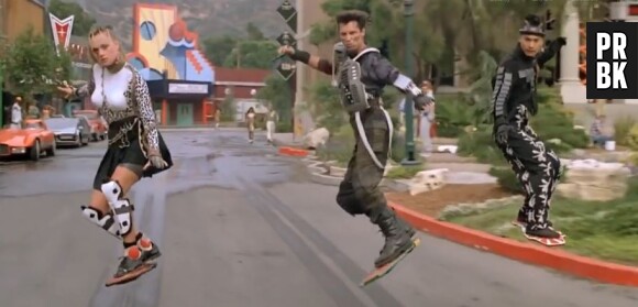 L'hoverboard a fait une première apparition dans le film Retour Vers le Futur 2