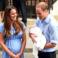 Kate Middleton et le Prince William : présentation du royal baby aux médias
