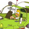 Les Simpson : la voiture d'Homer