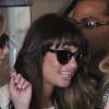 Lea Michele : souriante aux côtés de ses amis le 3 août 2013 à Los Angeles